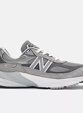 New Balance NB男运动鞋990v6猪皮绒面革复古跑鞋美产M990GL6