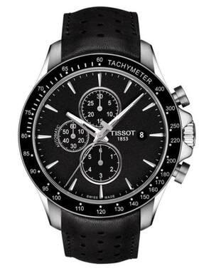天梭男手表Tissot瑞士机械表自动T-Sport V8皮带T1064271605100