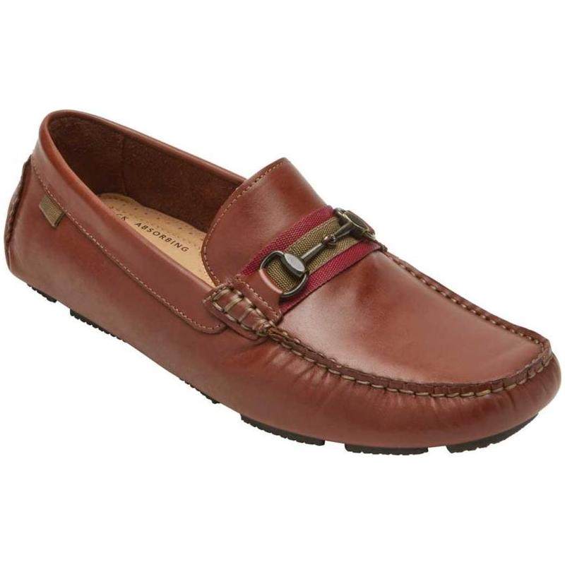 Rockport/乐步男鞋皮鞋乐福鞋休闲驾车鞋柔软真皮减震正品898461