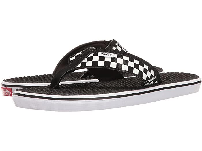 vans范斯男鞋人字拖鞋夏季舒适透气户外沙滩正品V1223N