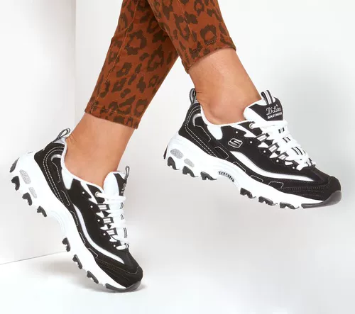 Осенне-зимняя популярная женская обувь Skechers/Skechers с пандой, обувь для папы, повышенная нескользящая весенне-осенняя натуральная обувь 13154