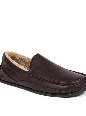 热销Deer Stags休闲皮鞋男轻便舒适通勤办公室时尚加绒正品471409