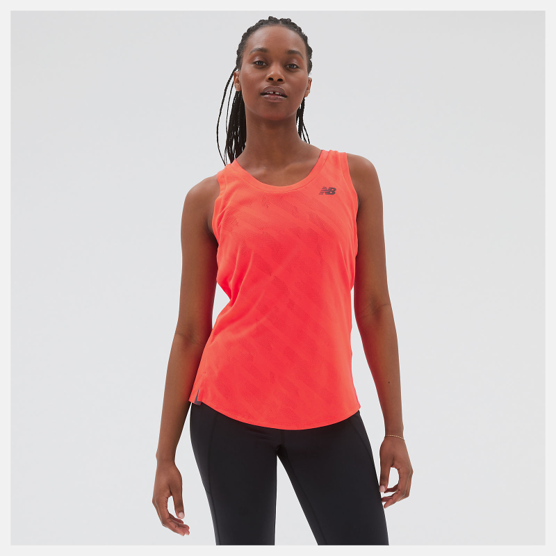 NEW BALANCE NB男女款运动跑步背心速干柔软直邮WT232802023年