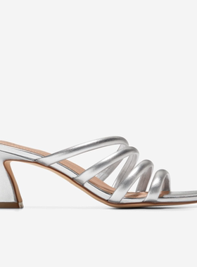 Cole Haan/可汗女高跟凉鞋粗跟拖鞋时尚夏季百搭经典简约W27131