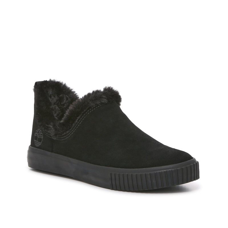 TIMBERLAND/添柏岚户外运动休闲鞋短靴一脚蹬真皮加绒冬季女正品