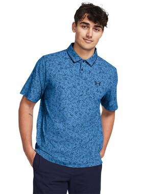 Under Armour安德玛男POLO衫UPF 50+翻领短袖四面弹吸湿排汗速干