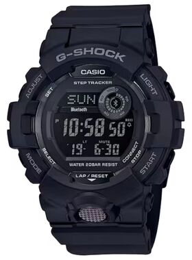 卡西欧手表男Casio G-Shock黑色太阳能防水连接手机礼物GBD800-1B