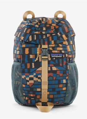 巴塔哥尼亚PATAGONIA儿童双肩背包翻盖防水户外野外探险美版47890