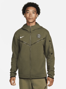 Nike/耐克男款运动上衣连帽衫抓绒美国直邮DN3086商场套头2023年
