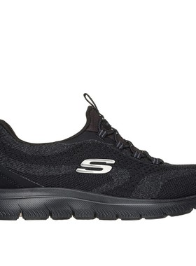 Skechers/斯凯奇女时尚休闲鞋Summits一脚蹬运动缓震支撑春秋正品