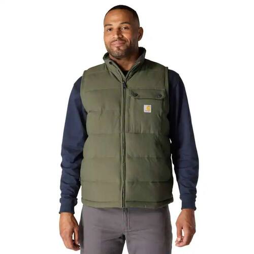 Carhartt/卡哈特男装棉马甲防泼水防风保暖户外工装冬季御寒透气