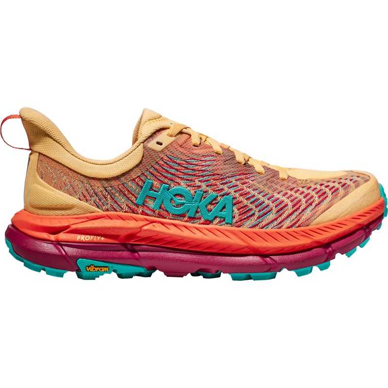 Hoka OneOne运动鞋Mafate Speed 4 越野跑鞋户外休闲缓震男正品