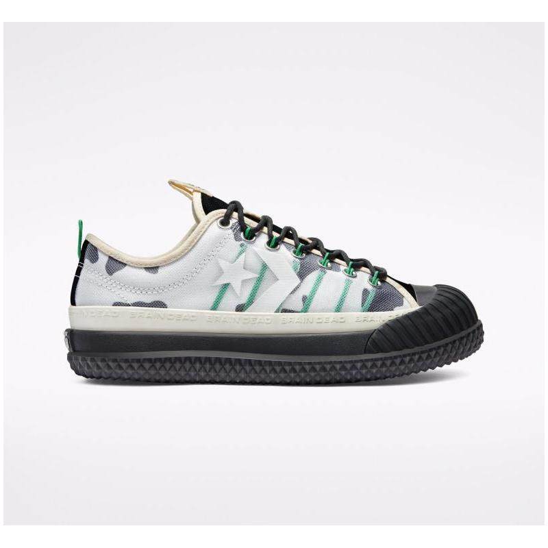 Converse/匡威男休闲鞋厚底低帮图案个性潮流帆布季正品169947C
