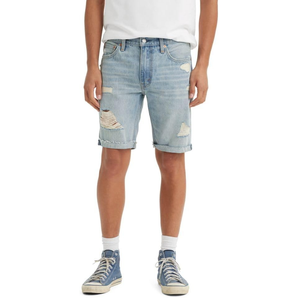 Levi's李维斯男牛仔短裤夏季透气511棉弹休闲破洞潮正品美国直邮