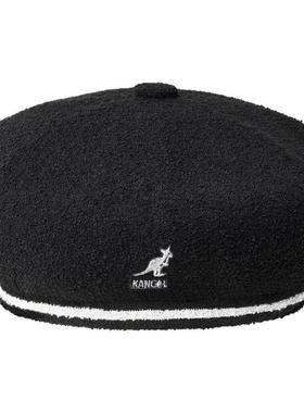 Kangol袋鼠男女帽子贝雷帽时尚画家英伦风显脸小拍照正品K3408