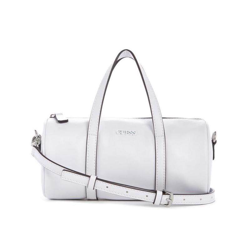 GUESS/盖尔斯女手提单肩包白色波士顿包PU小号正品10649710