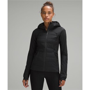 Lululemon露露乐蒙女子外套夹克衫棉服连帽瑜伽服修身春秋LW4CA7S