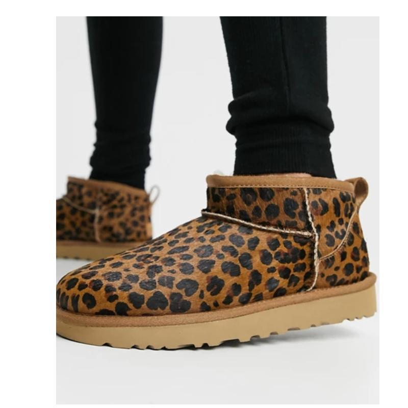 ugg女靴冬雪地靴保暖毛靴classic ultra mini及踝潮正品jx1116109