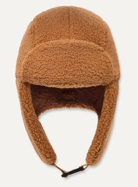 UGG 毛绒护耳帽秋冬男士舒适保暖系带雷锋帽东北户外防寒101047