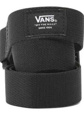 VANS男腰带纯色弹力腰带商务休闲耐用简约百搭时尚正品4413957