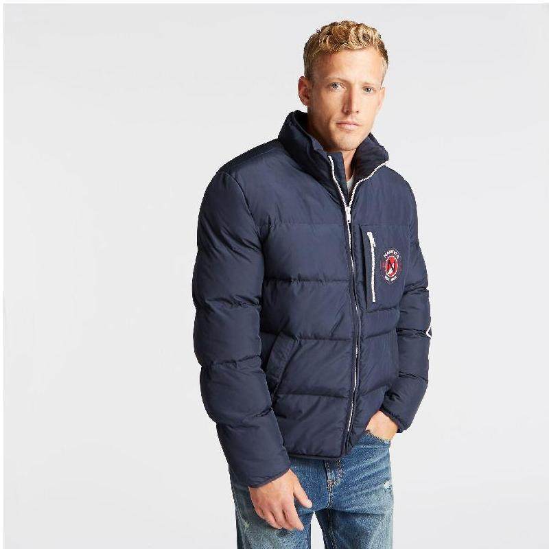 nautica/诺帝卡男羽绒服短款纯色轻质潮流保暖百搭时尚正品gy9301