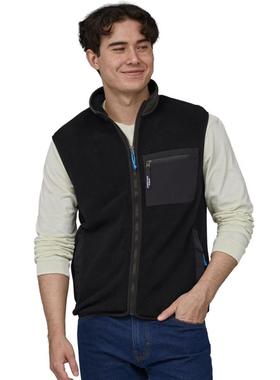 PATAGONIA男马甲拉链立领背心保暖修身舒适外穿秋冬正品H300372