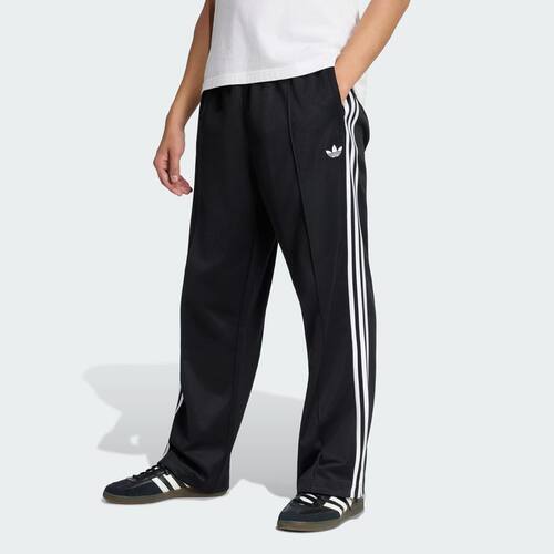 阿迪达斯/Adidas男裤运动裤卫裤直筒三条杠足球裤抽绳松紧腰