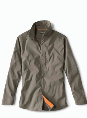 ORVIS男衬衫方领长袖春夏时尚亲肤户外舒适透气棉质简约经典2P6A