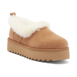 UGG女鞋棉鞋一脚蹬Nita厚底雪地棉户外保暖秋冬季防寒3.8厘米增高