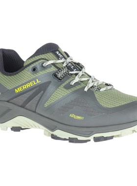 Merrell/迈乐男登山鞋越野跑鞋春夏防水轻便透气绿色美版J033705