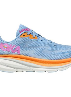 Hoka OneOne女鞋跑鞋Clifton 9运动鞋舒适缓冲防滑减震HOKZ07J