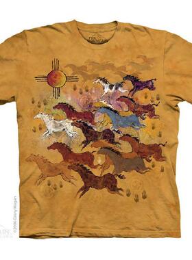 The Mountain男女T恤3d夏季短袖圆领动物图案正品101216