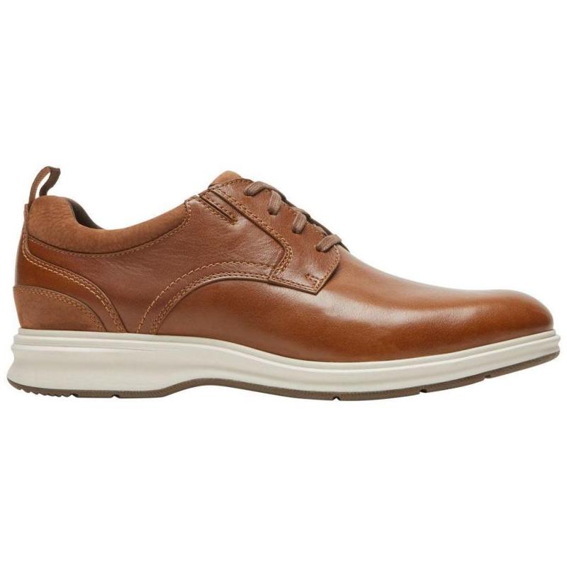 Rockport/乐步男休闲皮鞋Motion撞色系带圆头皮质正品RP CI5638