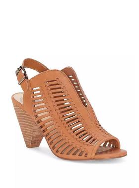 VINCE CAMUTO女鞋洞洞鞋镂空堆叠跟外拉链正品A2900545VCEARINAN