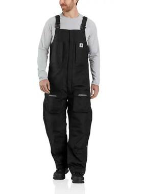 Carhartt/卡哈特男士背带裤4级保暖防风反光户外作业御寒工装裤