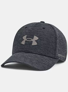 Under Armour/安德玛男款深灰色棒球帽舒适春秋百搭正品1375546
