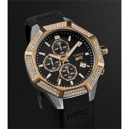 Timex/天美时铁人三项男士手表45mmUFC八角笼男表礼物TW2V99200