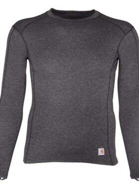 Carhartt/卡哈特男装长袖T恤圆领打底衫贴合训练舒适吸汗UM0131M