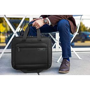 Samsonite新秀丽行李箱滑轮拉杆箱登机机长箱15.6寸电脑箱141278