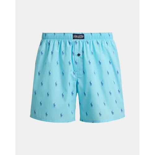 拉夫劳伦POLO RALPH LAUREN男士四角内裤平角内裤小马标短裤纯棉