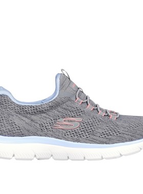 Skechers/斯凯奇女时尚休闲鞋Summits一脚蹬网面运动缓震春秋正品