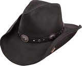 STETSON Панама из натуральной кожи для мужчин, шляпа с большими полями, водонепроницаемая и дышащая ковбойская шляпа для верховой езды, аутентичная 10558806