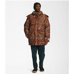 THE NORTH FACE/北面男羽绒服连帽印花派克大衣时尚正品NF0A7WUO