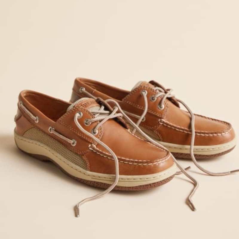 sperry防水系带休闲风帆船鞋