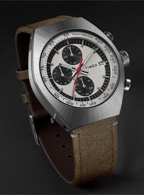 Timex/天美时手表男士计时码表盘42mm三眼航海家远征表TW2W50100