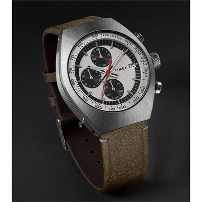 Timex/天美时手表男士计时码表盘42mm三眼航海家远征表TW2W50100