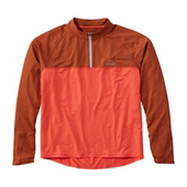 半拉链拼色运动户外TA519958 骑行服长袖 L.L.BEAN宾恩男士 套头衫