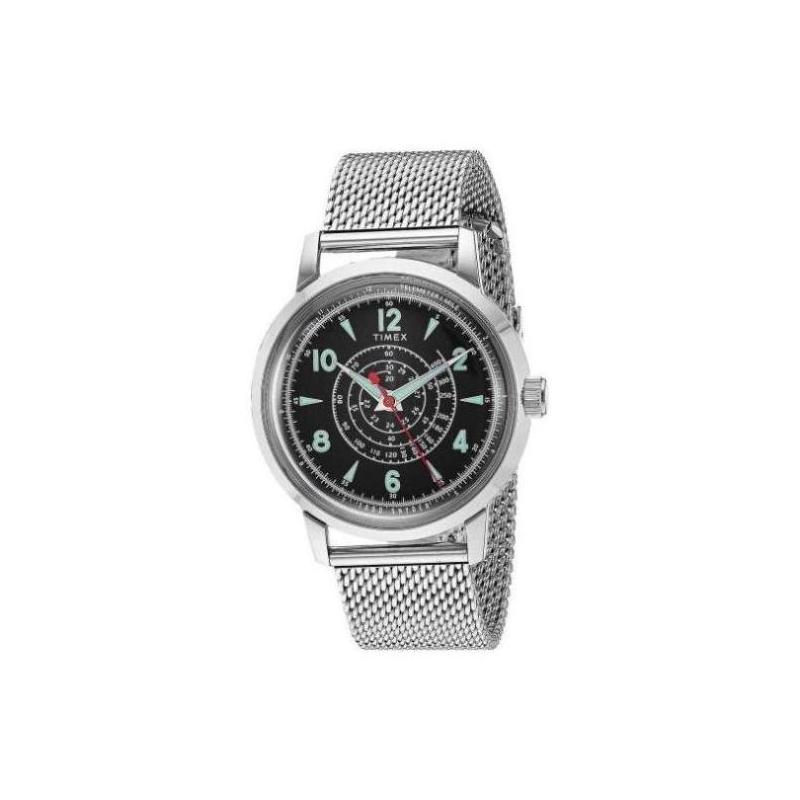 Timex/天美时手表石英机芯指针式商务不锈钢腕表40mm正品478Z7799