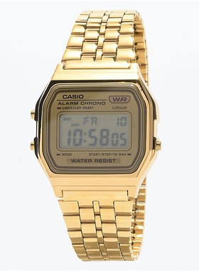 Casio/卡西欧手表腕表商务A158WETG-9AVT电子版休闲时尚送礼正品