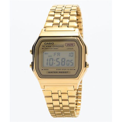 Casio/卡西欧手表腕表商务A158WETG-9AVT电子版休闲时尚送礼正品